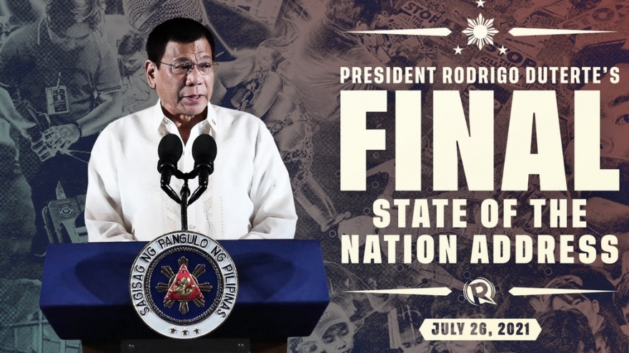 Tổng thống Philippines Duterte sắp có diễn văn cuối cùng, với giao thức y tế nghiêm ngặt